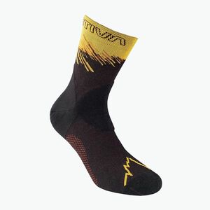 La Sportiva Ultra futó zokni fekete/sárga (Ultra Running ZZRS015643322) kép
