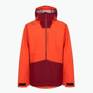 Férfi sítúra kabát La Sportiva Chaser Evo Shell cherry tomato/ sangria (Chaser Evo Shell ZASJ091322320) kép