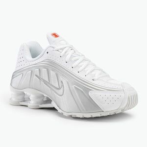 Nike Shox R4 női cipő fehér/metálezüst/max narancssárga (Shox R4 AR3565-101) kép
