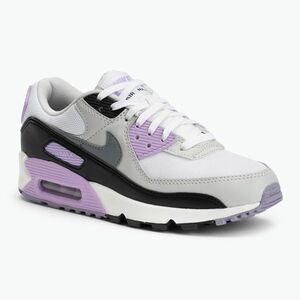Nike Air Max 90 női cipő fehér/lila/fotópor/hűvös szürke (Air Max 90 DH8010-103) kép