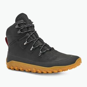 Férfi mezítlábas cipő Vivobarefoot Tracker Leather obszidián (Tracker Leather 309533-01) kép