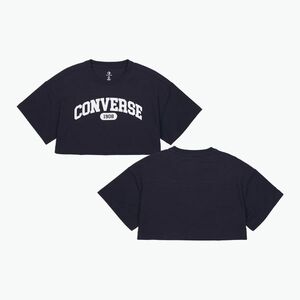 Női Converse Sporty Cropped top 10027253-A01 converse fekete (Sporty Cropped 10027253) kép