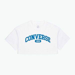 Női Converse Sporty Cropped top 10027253-A03 fehér (Sporty Cropped 10027253) kép
