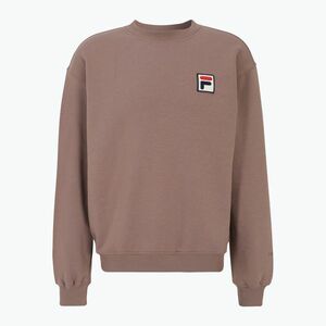 FILA Broby Crew Neck pulóver mély szürkésbarna színben (Broby Crew Neck FAU0150) kép