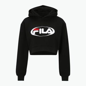 Női pulóver FILA Lapalisse Cropped Hoody black (Lapalisse Cropped Hoody FAW0895) kép