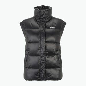 Női mellény FILA Luzk Long Puffer Vest black (Luzk Long Puffer Vest FAW0899) kép