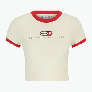 FILA női póló Luverne Tight Ringer antik fehér (Luverne Tight Ringer FAW0913) kép