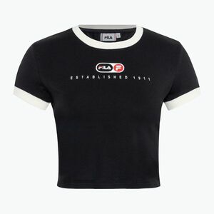 FILA női t-shirt Luverne Tight Ringer fekete (Luverne Tight Ringer FAW0913) kép
