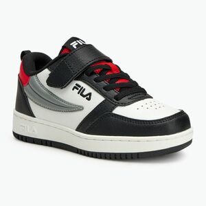 Gyerekcipő FILA Rega Nf Velcro white/black/fila red (Rega Nf Velcro FFK0230) kép