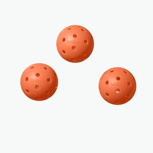 Picketball labdák Wilson TRU 32 Indoor Picketball 3 db orange (TRU 32 Indoor Pickleball 3B WR8907401) kép