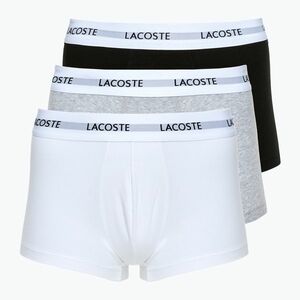 Lacoste férfi boxeralsó 5H5150 3 pár fekete/fehér/ezüst chine (5H5150) kép