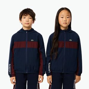Gyerek kabát Lacoste BJ2453 navy blue / expresso (BJ2453) kép