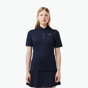 Lacoste női póló póló PF5179 tengerészkék/fehér (PF5179) kép