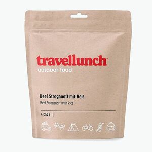 Travellunch fagyasztva szárított élelmiszer Stroganof marhahússal és rizzsel 250 g (Stroganof z wołowiną i ryżem 50233) kép