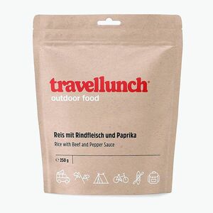 Fagyasztva szárított élelmiszer travellunch Fűszeres marhahús rizzsel 250 g (Wołowina pikantna z ryżem 50249) kép
