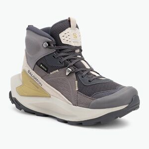 Női túracipő Salomon Elixir Mid GTX nine iron/shark/silver cloud (Elixir MID GTX L47576800) kép