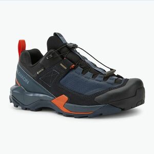 Férfi trekking cipő Salomon X Ultra Alpine GTX grisaille/black/red orange (X Ultra Alpine GTX L47686200) kép
