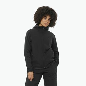 Női trekking dzseki Salomon Outline Hyb Warm Hd mélyfekete (Outline Hyb Warm Hd LC2297500) kép