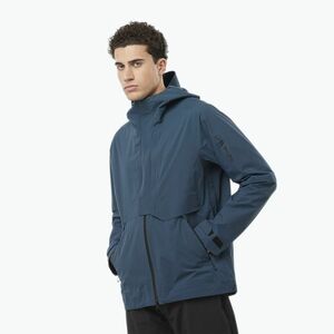 Salomon Outerpath Pro férfi esőkabát éjfekete navy (Outerpath Pro LC2309700) kép