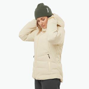 Női pehelykabát Salomon Alpenflow Down turtledove (Alpenflow Down LC2331900) kép