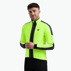 Férfi kerékpáros kabát Rogelli Essential Winter Hi Vis yellow (Essential Winter Hi Vis ROG351830) kép
