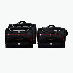 KJUST Audi A1 csomagtartó táska szett 2018+ 3 db fekete (Audi A1 7004092) kép