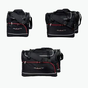 KJUST Lexus Ux Hybrid Fwd 2018+ 5 darabos csomagtáska szett fekete. (Lexus Ux Hybrid Fwd 7025022) kép