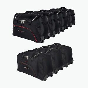 KJUST Mercedes-Benz V Extra Long 2014+ 7 csomagtartó táska szett fekete. (Mercedes-Benz V Extra Long 7027058) kép