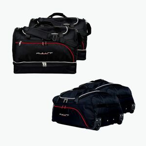 KJUST Porsche Panamera E-Hybrid 2016+ csomagtérzsák szett 4 db fekete. (Porsche Panamera E-Hybrid 7033019) kép