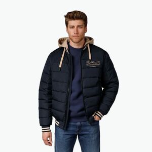 Férfi kabát Pitbull Hidden Quilted Hooded dark navy/beige (Hidden Quilted Hooded 524041592103) kép