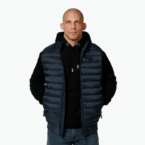 Férfi mellény Pitbull Lancaster Quilted dark navy (Lancaster Quilted 544001590001) kép