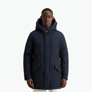 Férfi Woolrich Polar High Collar Parka melton kék (Polar High Collar Parka CFWOOU0487MRUT0001) kép