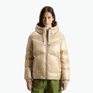 Woolrich női dzseki Aliquippa Short Puffer oxford tan női kabát (Aliquippa Short Puffer CFWWOU0927FRUT3085) kép