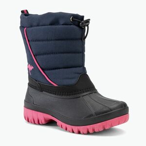 KangaROOS K-Ben junior hócsizma dk navy / daisy pink (K-Ben 18672-000-4204) kép