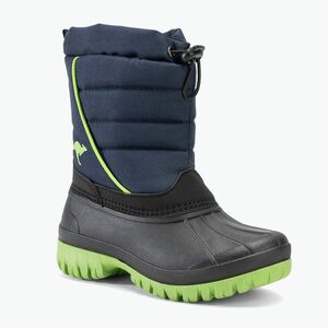 KangaROOS K-Ben junior hócsizma dk navy / lime (K-Ben 18672-000-4054) kép
