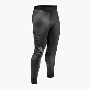 Férfi edző leggings Hayabusa Geo Ifjúsági Jiu Jitsu Spats szürke (Geo Youth Jiu Jitsu Spats CP02-G) kép