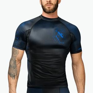 Férfi Hayabusa Geo Rashguard rövid ujjú kék (Geo Rashguard Shortsleeve RG03-SS-BL) kép