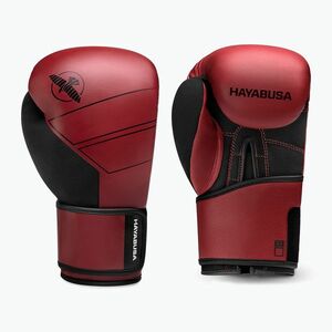 Hayabusa S4 bőr piros bokszkesztyű (S4 Leather S4LBG-RD) kép