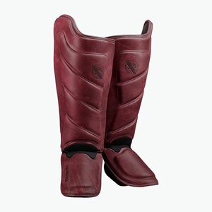 Hayabusa T3 LX sípcsont- és lábfejvédő bordó színben (T3 LX Shin Guards T3LXSSG-BU-S) kép