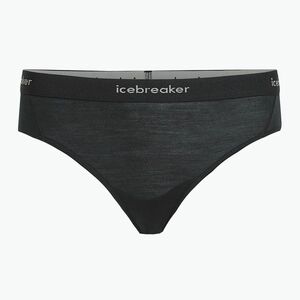 Icebreaker női thermo alsónadrág Merino 125 Cool-Lite Sprite Hipster fekete (Merino 125 Cool-Lite Sprite Hipster IB0A57250011) kép