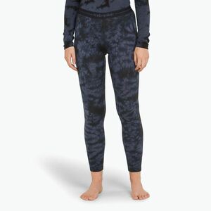 Icebreaker női termónadrág Merino 200 Oasis Leggings Cloud Dye grafit/fekete felhőfestékkel (Merino 200 Oasis Leggings Cloud Dye IB0A574T01N1) kép
