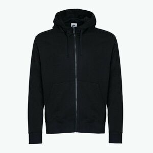 Férfi pulóver Nike Sportswear Club Hoodie FZ black/black/white (Sportswear Club Hoodie FZ BV2648-010) kép