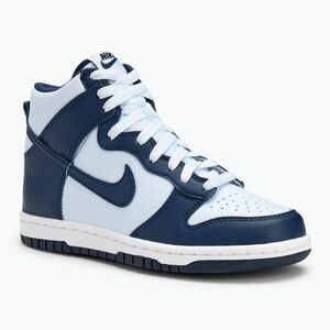 Nike Dunk High futballcipő szürke/fehér/éjszakai tengerészgyalogság (Dunk High DB2179-008) kép