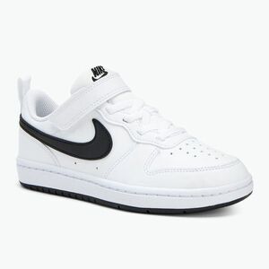 Nike Court Borough Low Recraft fehér/fekete gyermekcipő (Court Borough Low Recraft DV5457-104) kép
