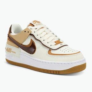 Nike Air Force 1 Shadow női cipő sail/flax/sail/sail/barna (Air Force 1 Shadow DZ1847-106) kép