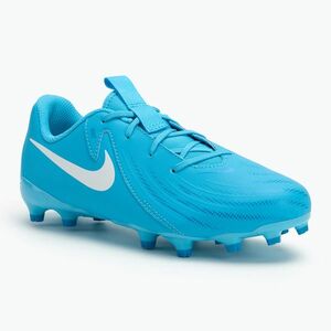Gyerek focicipő Nike Phantom GX II Academy FG/MG Junior blue fury/white (Phantom GX II Academy FG/MG Junior FD6722-400) kép