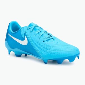 Futballcipő Nike Phantom GX II Academy FG/MG blue fury/white (Phantom GX II Academy FD6723-400) kép