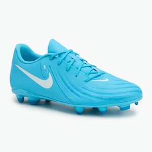 Férfi futballcipő Nike Phantom GX 2 Club FG/MG blue/fury white (Phantom GX 2 Club FG/MG FJ2557-400) kép