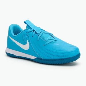 Gyerek focicipő Nike Phantom GX II Academy IC blue fury/white (Phantom GX II Academy FJ2609-400) kép