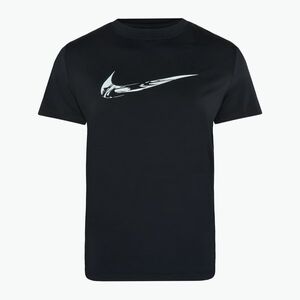 Női futópóló Nike One Dri-Fit black/white (One Dri-Fit FV6373-010) kép
